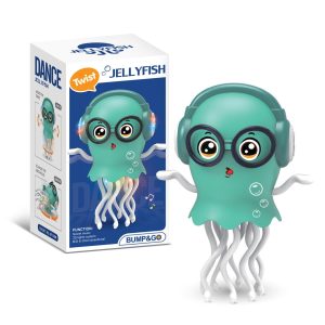 Electric Dancing Jellyfish Toy with Lights and Music